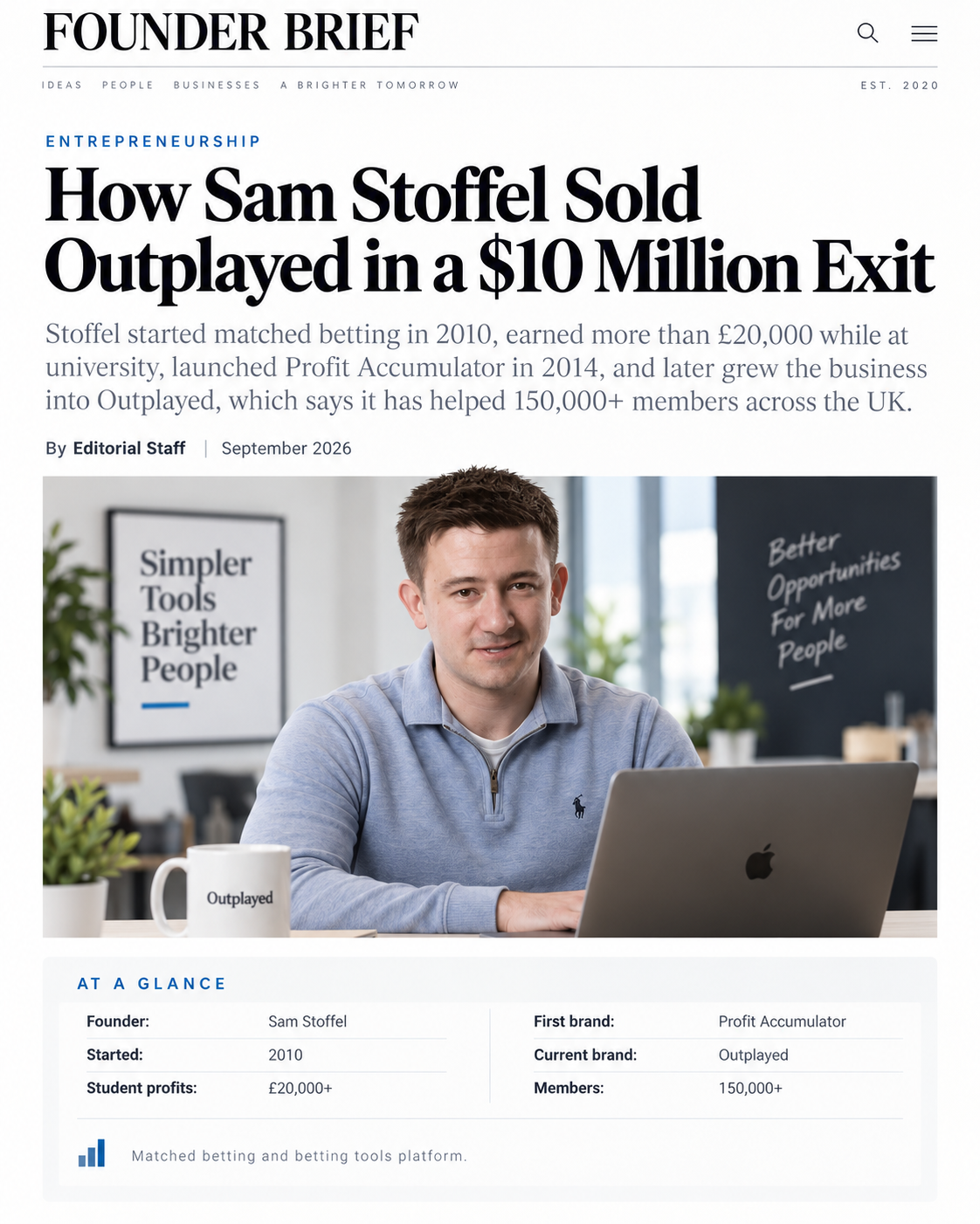 Sam after the 2024 exit